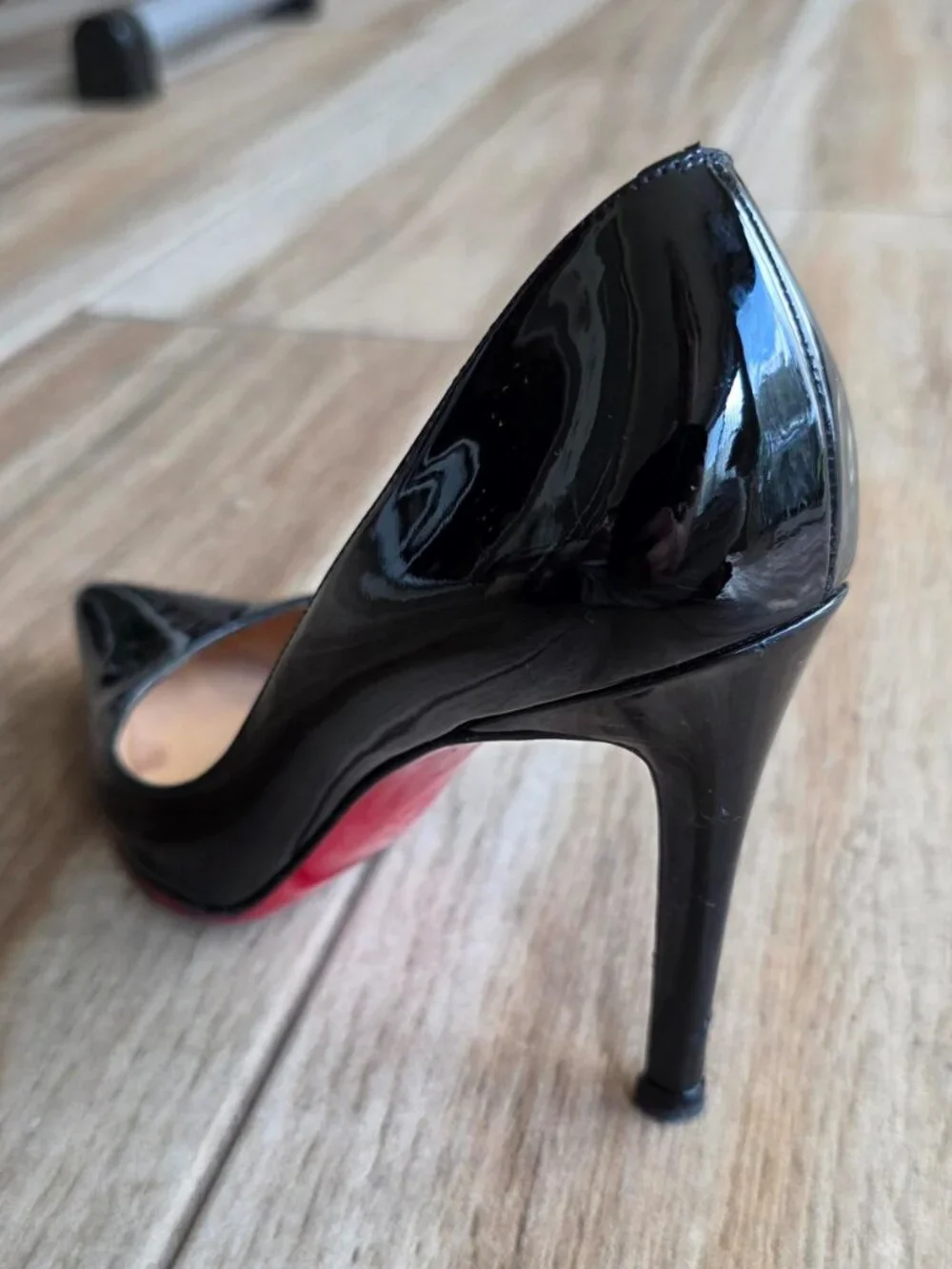 Christian Louboutin So-Kate 120  Black Patent Leather Pumps Eur. 36